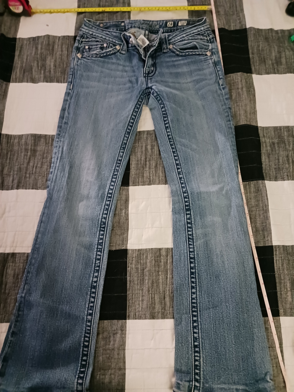 Miss Me Women's Light Blue Bootcut Jeans